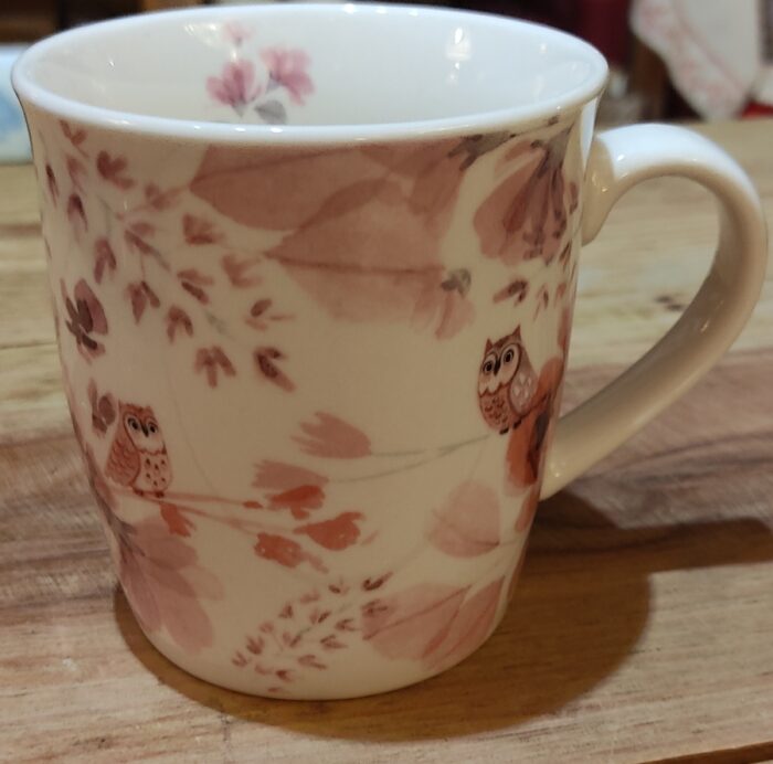 Mug motif hiboux