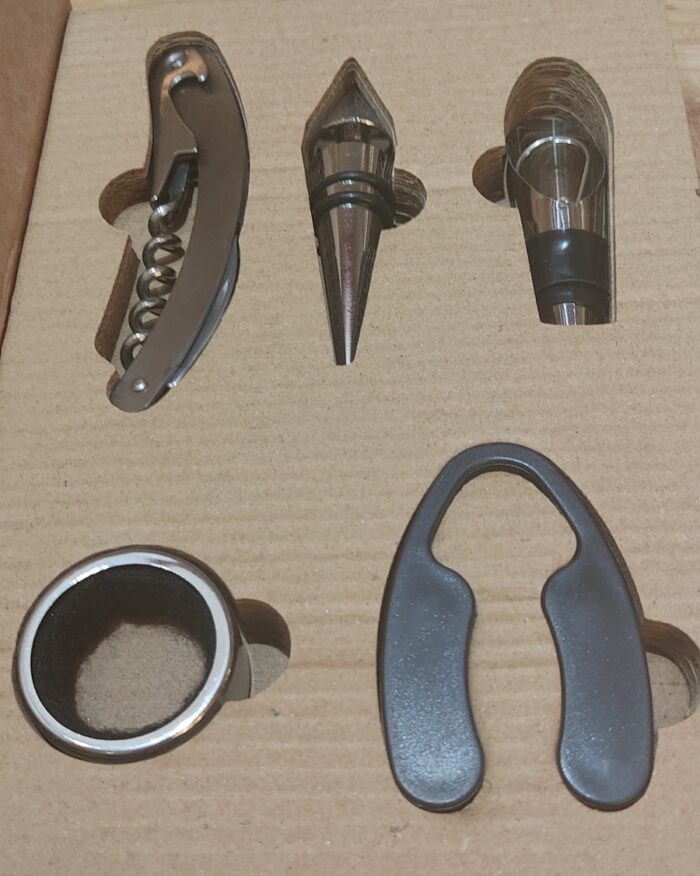 Boîte set vin 5 pièces – Image 2